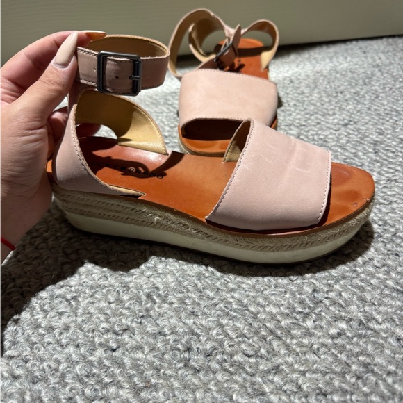 Pink Platform Sandals - Picture 2 of 5